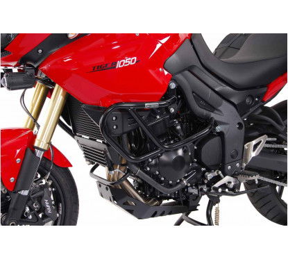 Barra di protezione motore nero Triumph Tiger 1050 (06-12) / SE (11-12). SBL.11.610.100 SW MOTEH