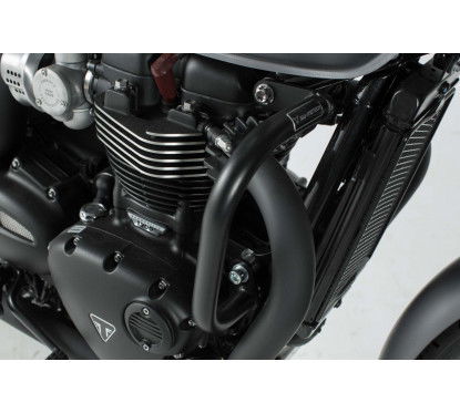 Barra di protezione motore nero Triumph Modelle (15-). SBL.11.667.10003/B SW MOTEH