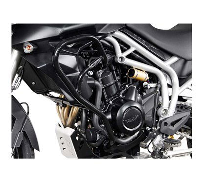 Barra di protezione motore nero Triumph Tiger 800 / 800 XC (10-14). SBL.11.749.10000/B SW MOTEH