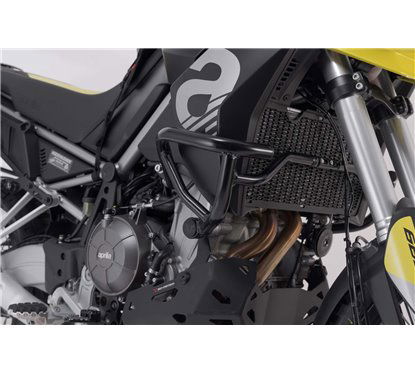 Barra di protezione motore nero Aprilia Tuareg (21-). SBL.13.849.10000/B SW MOTEH