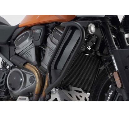 Barra di protezione motore nero Harley-Davidson Pan America (21-). SBL.18.911.10000/B SW MOTEH