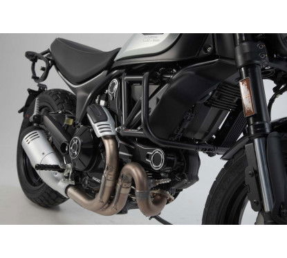 Barra di protezione motore nero Modelli Ducati Scrambler. SBL.22.577.10001/B SW MOTEH