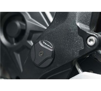 Set clip per telaio nero BMW S 1000 XR (15-19). RAD.07.592.10000/B SW MOTEH
