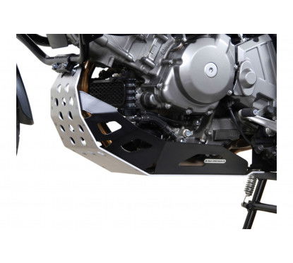 Protezione motore Nero/argento Suzuki DL 650 V-Strom (04-10). MSS.05.296.10001/B SW MOTEH