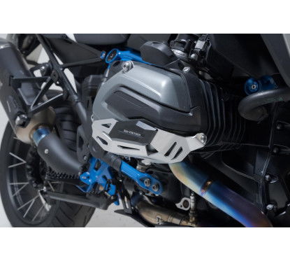 Protezione del cilindro Nero/argento Modelli BMW R 1200 (12-18). MSS.07.781.10202 SW MOTEH