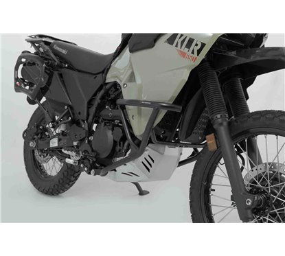 Protezione motore argento Kawasaki KLR 650 (08-). MSS.08.469.10001/S SW MOTEH