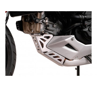 Protezione motore argento Ducati Multistrada 1200 / S (10-14). MSS.22.143.10000/S SW MOTEH