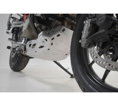 Protezione motore argento Ducati Multistrada V 4 (20-). MSS.22.822.10000/S SW MOTEH