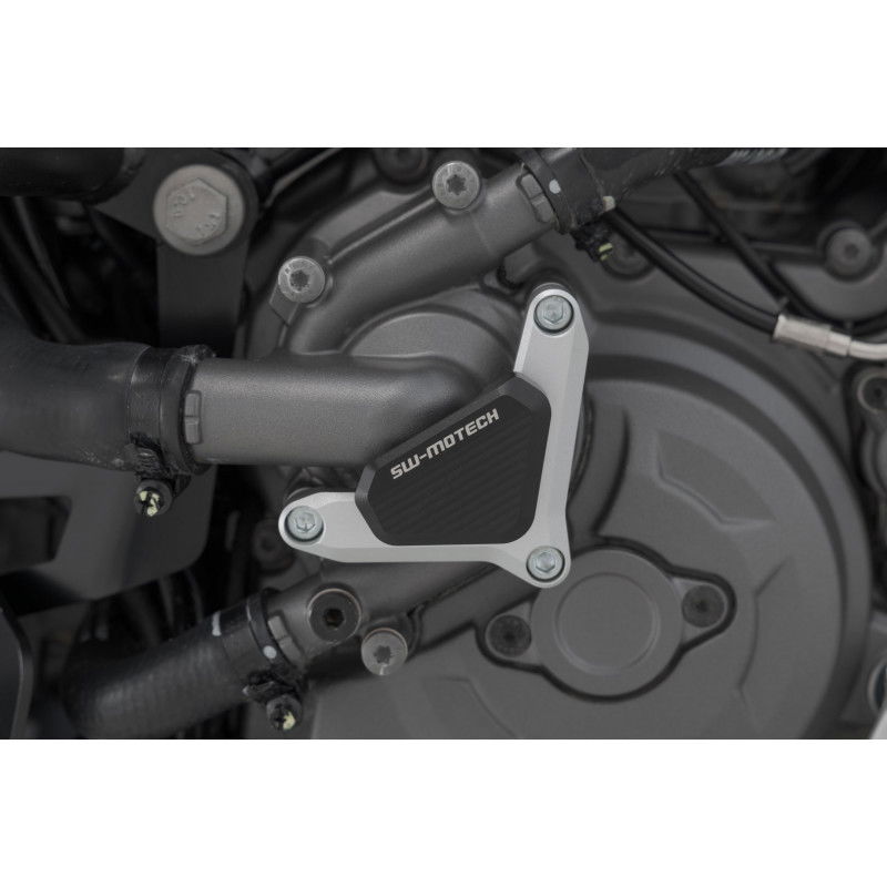 Protezione pompa acqua Nero/argento Modelli Ducati. SCT.22.114.10002 SW MOTEH