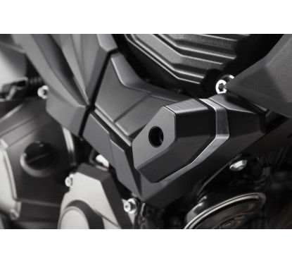 Kit tamponi di protezione per telaio nero Kawasaki Z 800 (12-16). STP.08.286.10000/B SW MOTEH