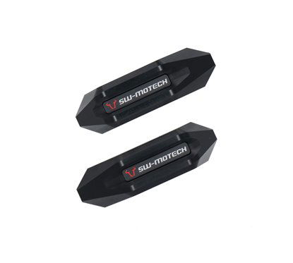Kit tamponi di protezione per telaio nero Kawasaki ER-6n (11-17). STP.08.590.10900/B SW MOTEH