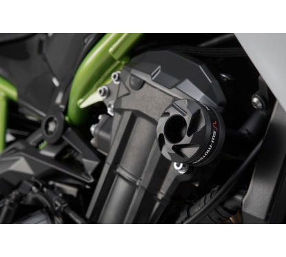 Kit tamponi di protezione per telaio nero Modelli Kawasaki Z900 (16-). STP.08.868.10000/B SW...