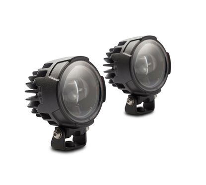 Kit faretti EVO high beam nero Honda CRF1000L (15-) con prot. NSW.01.622.61101/B SW MOTEH