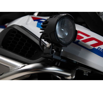 Supporto per faretti nero BMW R 1200 GS (12-18), R 1250 GS (18-). NSW.07.004.10400/B SW MOTEH