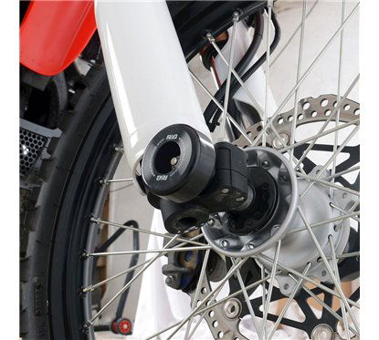 Protezioni perno forcella anteriore, CRF250L/Rally '20- , CRF300L/Rally '21- R&G FP0251BK