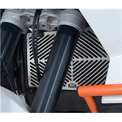 Placchette copri fori poggiapiedi posteriori (sing., lato SX), KTM 390 Adventure '20- R&G...