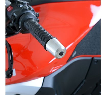Tamponi manubrio acciaio inox Ducati Streetfighter V4(S) '20- / Multistrada V4 (S) (Sport)...