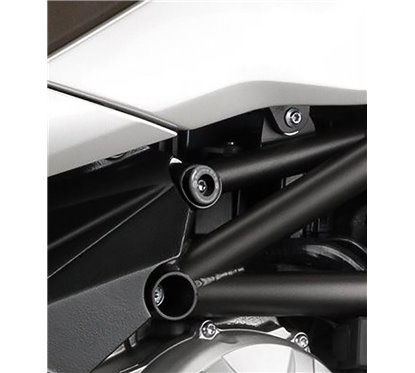 Nottolini cavalletto posteriore tipo Offset per Yamaha YZF R125 '08- / MT-125 R&G CR0019BK