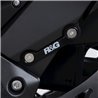 Placchette copri fori poggiapiedi posteriori (lato SX) Kawasaki Ninja 1000SX '20-
