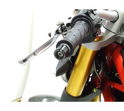 R&G Bar End Sliders, Ducati Monster 1100 '09- / Monster 796 & Streetfighter 848/1098