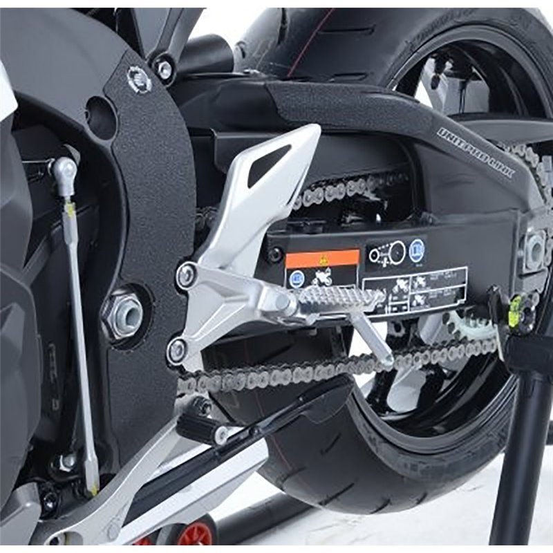 R&G Rear Foot Rest Blanking Plates (Left side), Kawasaki Zx6-R 2009-