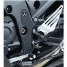 R&G Rear Foot Rest Blanking Plates (Single piece), Kawasaki Zx10-R '11-