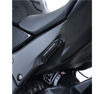 R&G Rear Foot Rest Blanking Plates (Single piece), Kawasaki Zx10-R '11-
