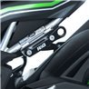 Tie-Down Hooks for Kawasaki Ninja 125 '19-, Z125 '19- & KLR 650 '22- (Pair) R&G TH0024BK