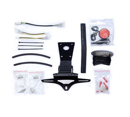 Portatarga KTM Duke 790 modello stretto R&G LP0248BKA