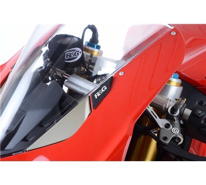 Placchette coprifori specchietti Ducati Panigale V4 / V4S / V4R '19- / V2 '20-