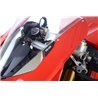 Placchette coprifori specchietti, Ducati Panigale V4 / V4S / V4R '19- / V2 '20- R&G MBP0032BK