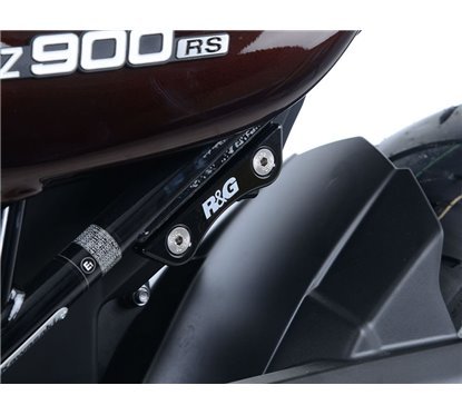 Placchette copri fori poggiapiedi posteriori (SX), Kawasaki Z900 / Z900RS R&G BLP0065/LHS