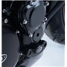 Placchette copri fori poggiapiedi posteriori (paio) Kawasaki Z650RS '22-/ Z650 / Ninja 650 '17-