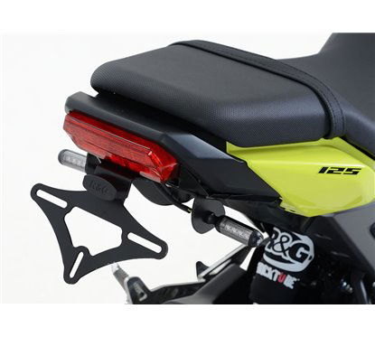 Portatarga, Honda MSX 125 '16- (uso con minifrecce attacco M8) R&G LP0207BK