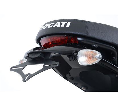 Portatarga Ducati Scrambler Sixty 2 R&G LP0213BK