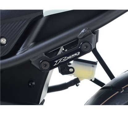 Placchette copri fori poggiapiedi posteriori (lato SX) Honda CBR500R '16- 