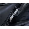 Placchette copri fori poggiapiedi posteriori (lato SX), Suzuki SV650 '16- / SV650X '18- R&G...