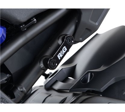 Placchette copri fori poggiapiedi posteriori (paio), Yamaha MT-10 R&G BLP0060BK