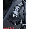 YAMAHA YZF-R25 '14- / YZF-R3 '15- / MT-25 / MT-03 SX protezione motore R&G ECC0184BK
