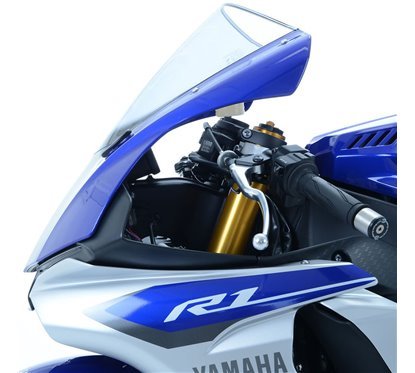 Placchette coprifori specchietti, Yamaha YZF-R1 '15-'19 R&G MBP0021BK