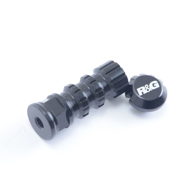 R&G Adjustable Rearsets Racing Foot Peg - short and reeded