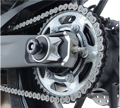 Cursori perno ruota posteriore, Yamaha MT-07 tutti gli anni / XSR700 R&G SS0042BK
