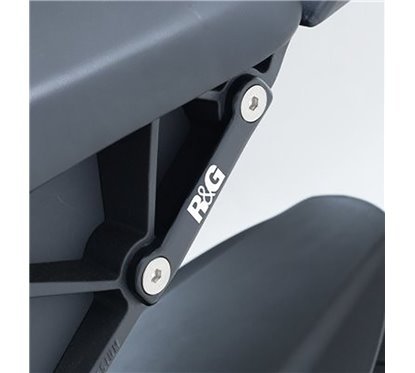 Placchette copri fori poggiapiedi posteriori (lato SX), Buell EBR1190RX / SX R&G BLP0035BK