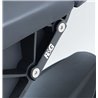 Placchette copri fori poggiapiedi posteriori (lato SX), Buell EBR1190RX / SX R&G BLP0035BK