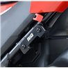 Placchette copri fori poggiapiedi posteriori (pezzo singolo lato sx), Honda CBR500R...