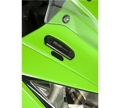 R&G Mirror Blanking Plates for Kawasaki ZX10R '11-