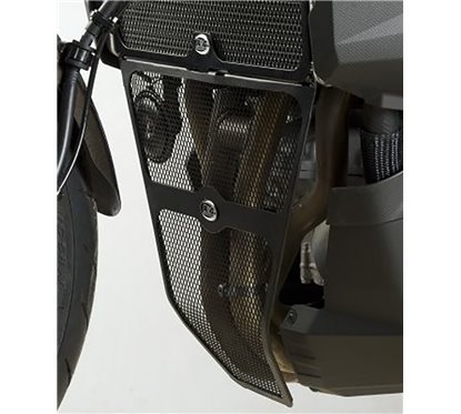 Retina protezione collettori scarico Kawasaki Versys 1000 '12-'18 (da installare con...