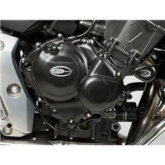 Pedane Con Protezioni Laterali, Yamaha T-Max '08-'11 R&G TP0003BK