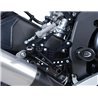 Pedane moto arretrate Yamaha YZF-R6 ('06-'12) R&G RSET09BK