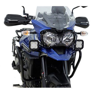 Supporti montaggio faretti anteriori per Triumph Tiger Explorer 1200 '16- DENALI LAH.11.10500